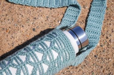 Crochet Bottle Cozy Pattern PDF