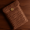 Crochet kindle pouch