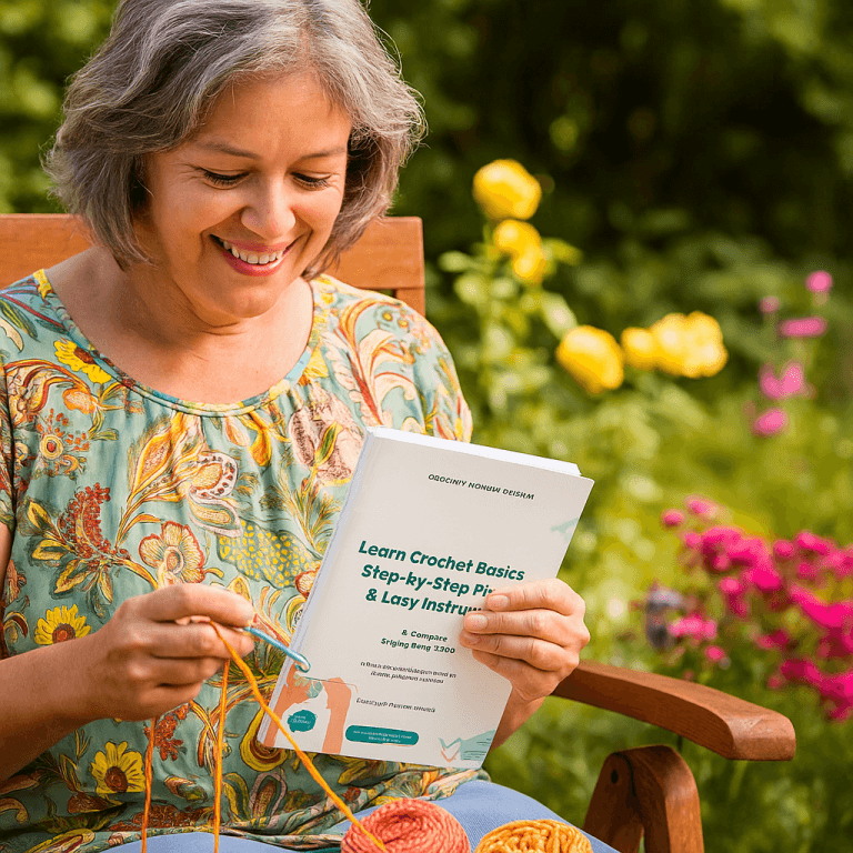 How to read a crochet pattern beginner guide with abbreviations chart