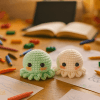 Crochet Octopus & Jellyfish Pattern PDF | Easy Amigurumi Keychain
