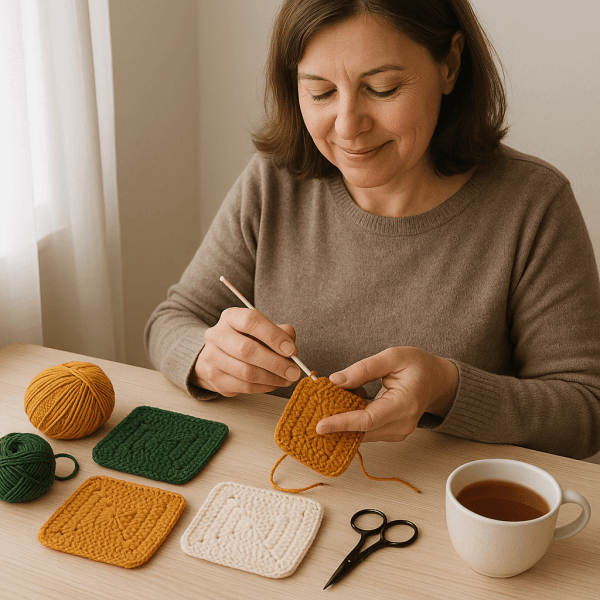 granny square pattern