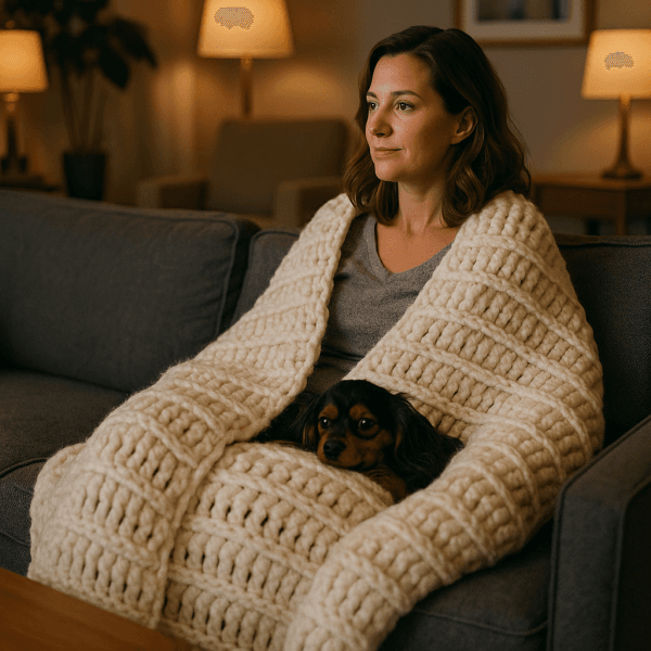 20251018_1314_Crochet Throw Blanket_remix_01k7vkt6mnfa2b3002e8q53qnr Crochet Blanket pattern PDF
