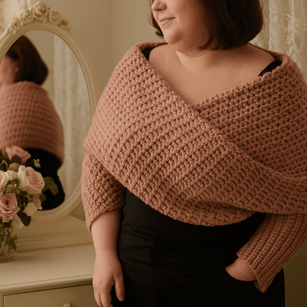 Crochet sweater scarf Crochet sweater scarf