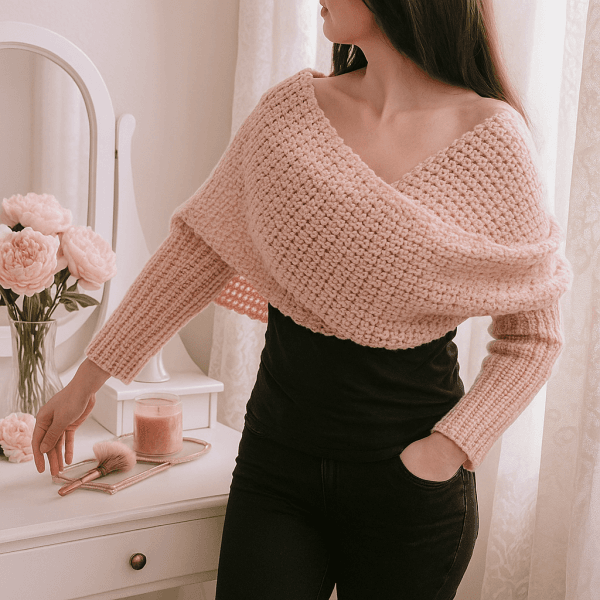 Crochet sweater scarf Crochet sweater scarf