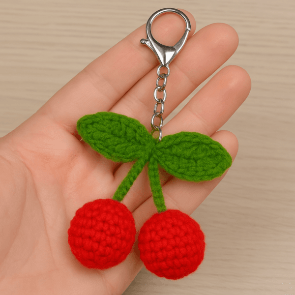 Crochet Cherry Pattern PDF - Beginner-Friendly Amigurumi Pattern