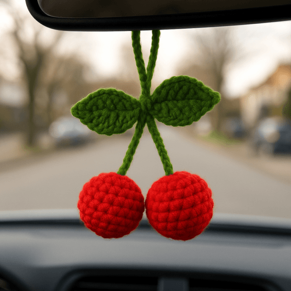 Crochet Cherry Pattern PDF - Beginner-Friendly Amigurumi Pattern
