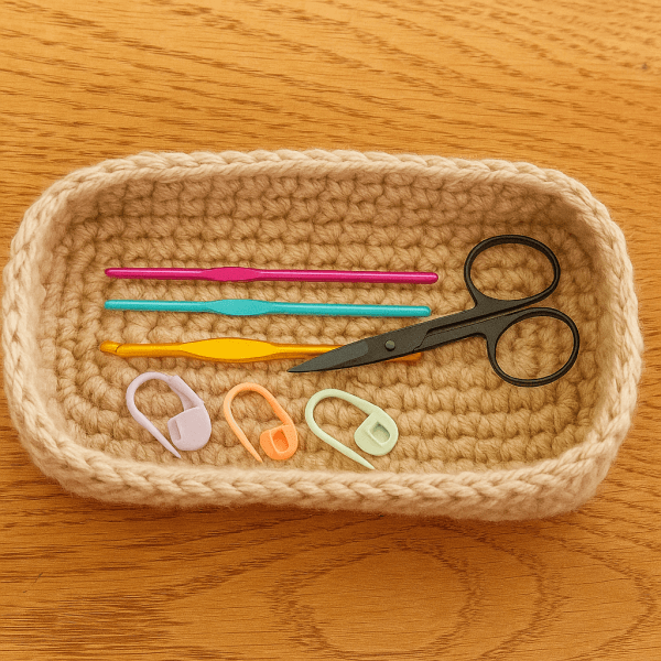Crochet Bear Glasses Holder Pattern