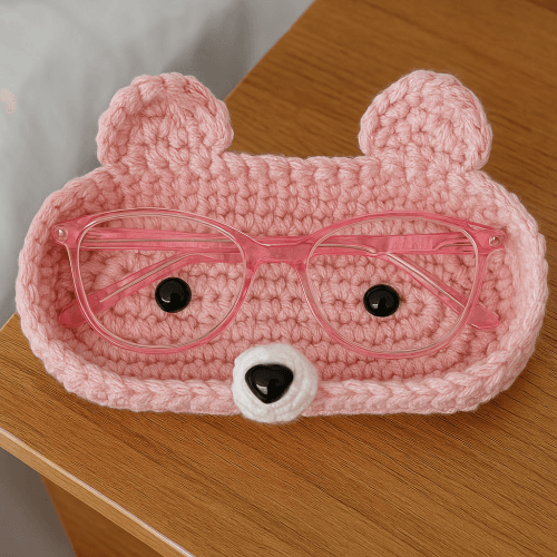 crochet glasses holder pattern