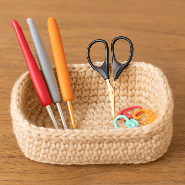 Crochet Bear Glasses Holder Pattern