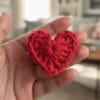 crochet heart
