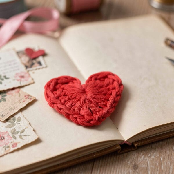 Sweet Crochet Heart Pattern