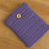 crochet kindle pouch