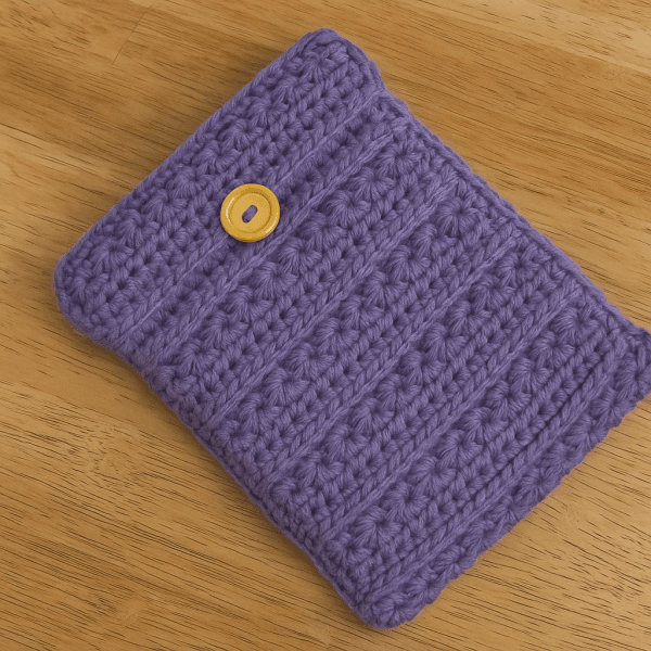 crochet kindle pouch