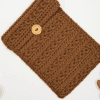 Crochet kindle pouch