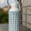 Crochet Water Bottle Mesh Holder Pattern - Beginner Friendly PDF