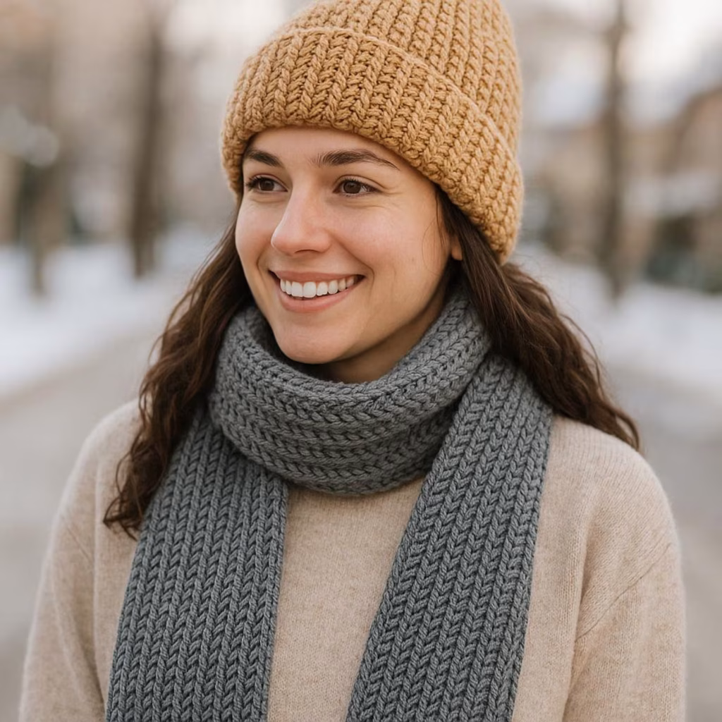 Crochet beanie