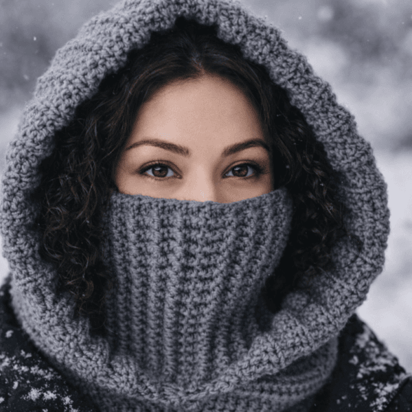 turleneck hoodie