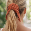 Crochet Bandana Pattern PDF – Beginner-Friendly Triangle Headscarf Ebook