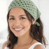Crochet Bandana Pattern PDF – Beginner-Friendly Triangle Headscarf Ebook
