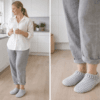 Easy Crochet Slippers Pattern PDF – Beginner Friendly House Slippers Tutorial (Multiple Sizes)