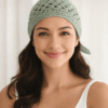 Crochet Bandana Pattern PDF – Beginner-Friendly Triangle Headscarf Ebook