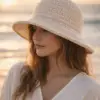Crochet Bucket Hat Pattern PDF — Baby to Adult (4 Sizes)