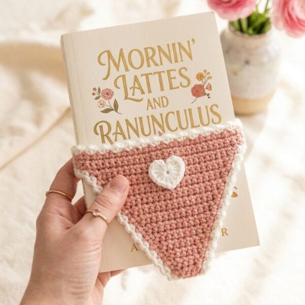Crochet Book Thong Pattern — Wrap-Around Bookmark PDF