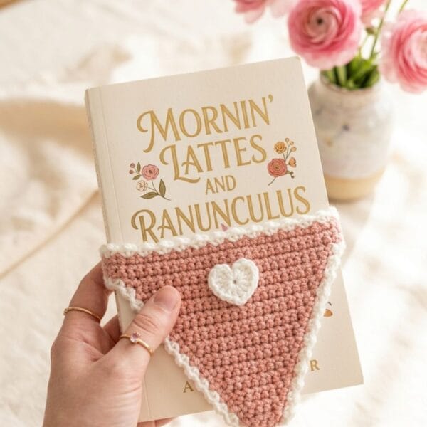 Crochet Book Thong Pattern — Wrap-Around Bookmark PDF