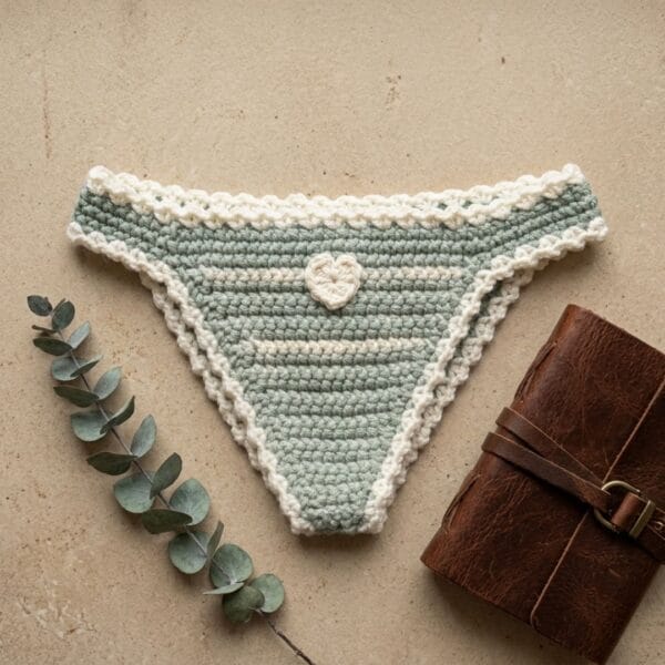 Crochet Book Thong Pattern — Wrap-Around Bookmark PDF