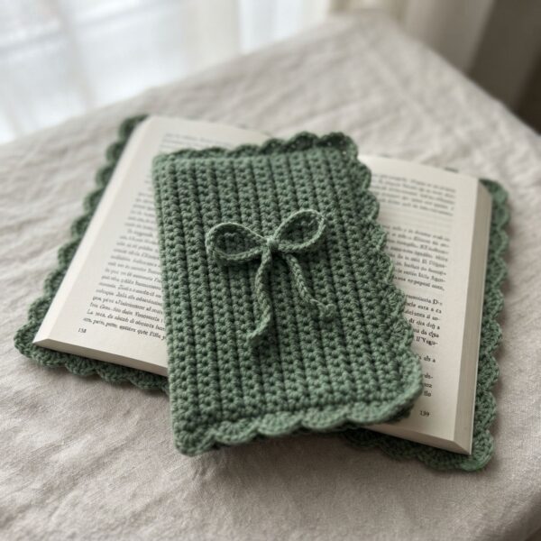 3 Crochet Book Cover Pattern (PDF) – Beginner-Friendly, Fits Any Book