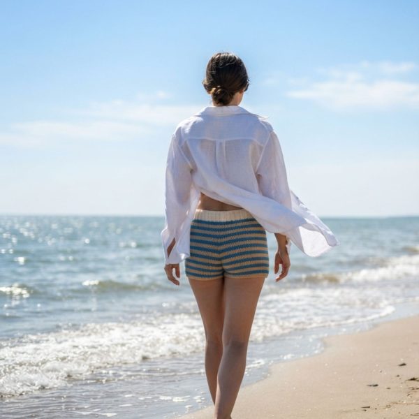 8 Crochet Shorts Pattern – Perfect Crochet Shorts | High Waisted Beginner PDF