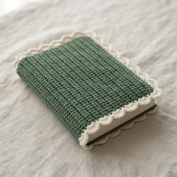 9 Crochet Book Cover Pattern (PDF) – Beginner-Friendly, Fits Any Book
