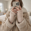 fingerless gloves home