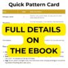 crochet star baby sleep sack pattern PDF pages preview