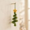 Spiral Christmas Tree Ornament — Beginner Crochet Pattern (PDF Ebook)