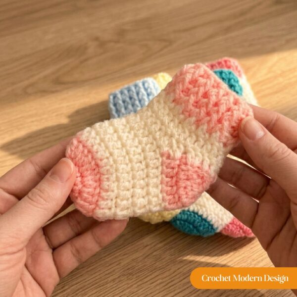 Crochet Baby Pattern Bundle – 5 PDF Patterns (Star Bunting, Cardigan, Hat, Socks & Duck)