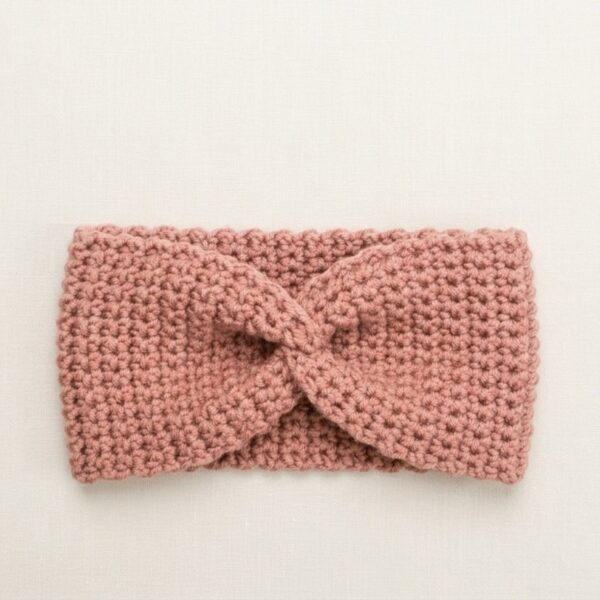 Crochet Ear Warmer Pattern — Twisted Headband (PDF)