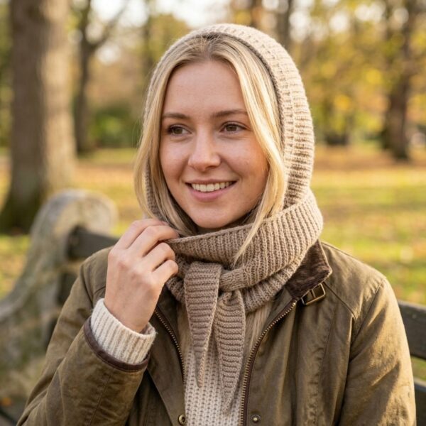 6 Knit Look Crochet Hooded Scarf Pattern — The Sophie Scoodie (PDF Download)